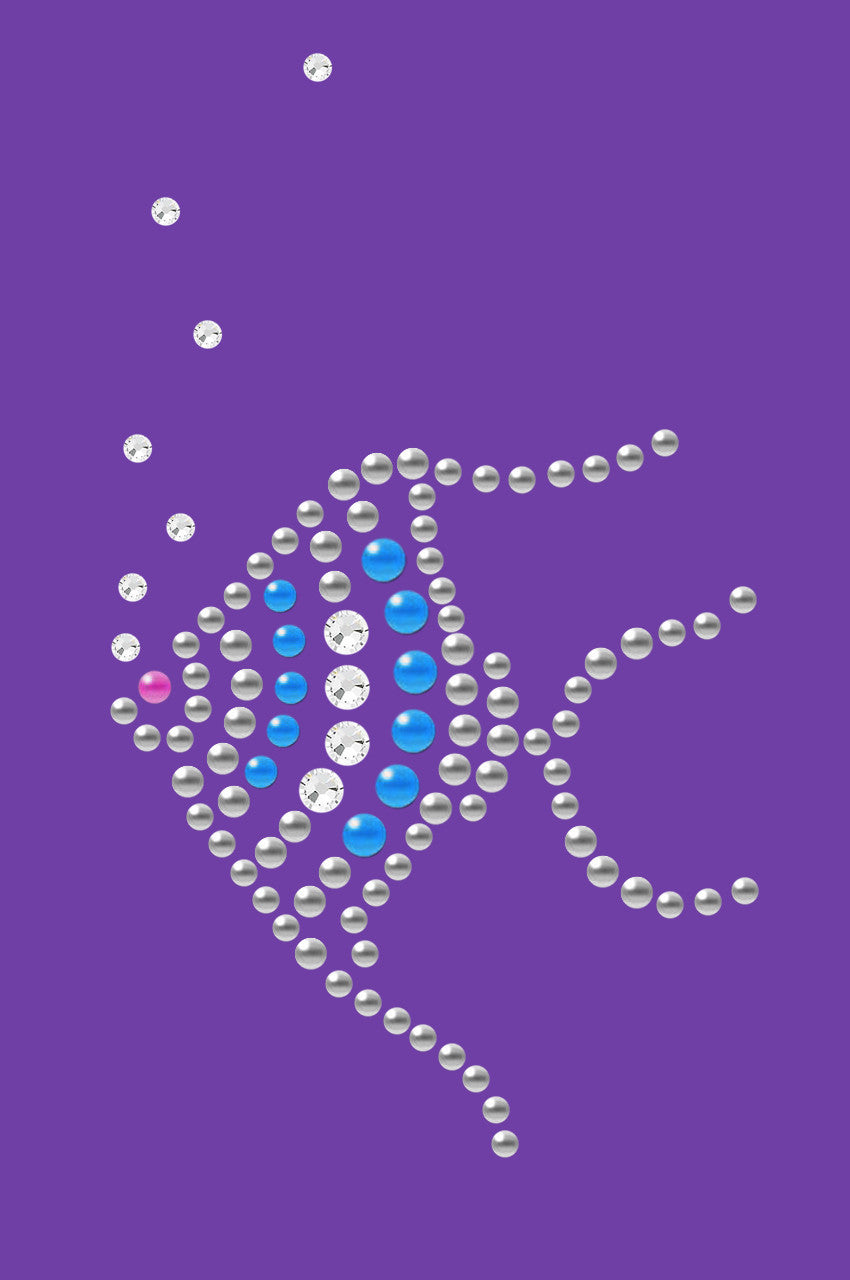 Angel Fish (Blue) - Bandanna