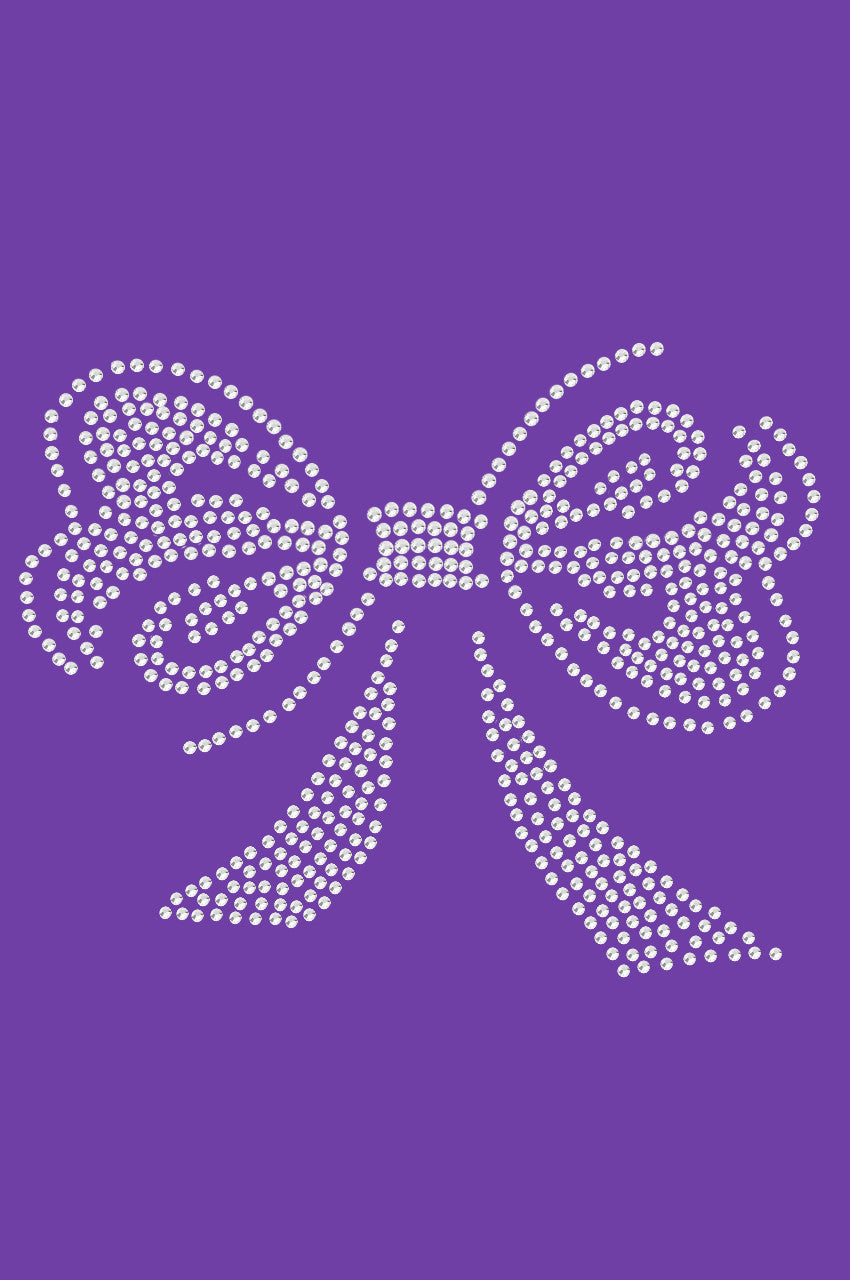 Bow (Rhinestones) - Women's T-shirt