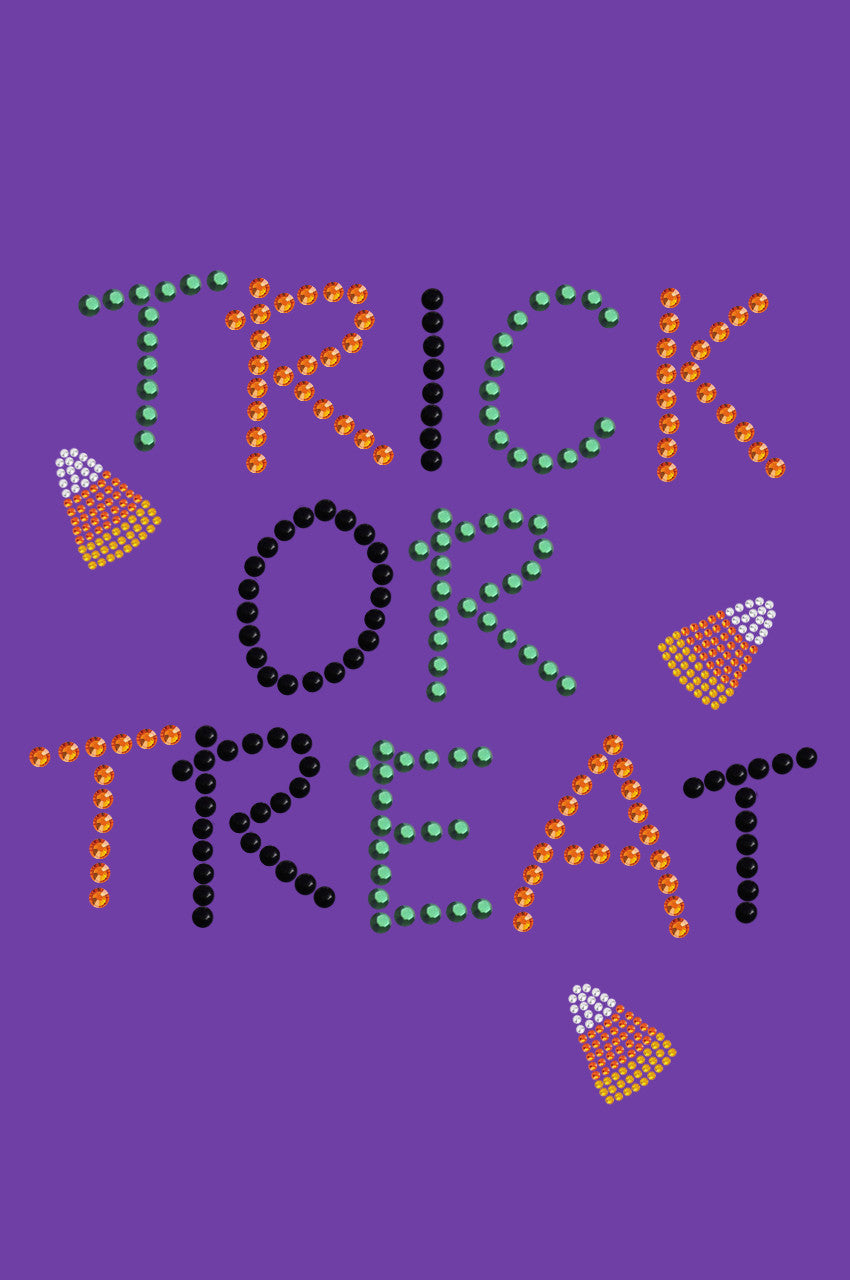Trick or Treat with Candy Corn - Women's T-shirt