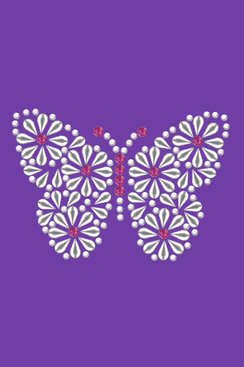 Silver Nailhead Butterfly - Bandannas