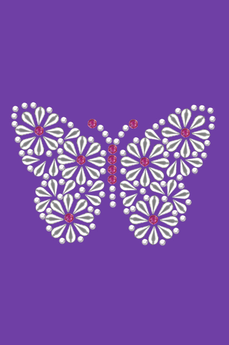 Silver Nailhead Butterfly - Bandannas