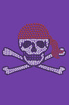 Skull with Red Bandanna - Women's Tee