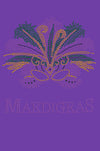 Madi Gras with Mask - Women's T-shirt