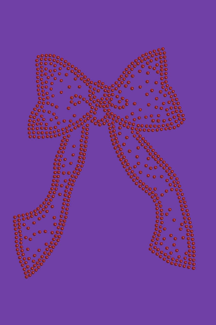 Bow (Red) - Womens T-shirt