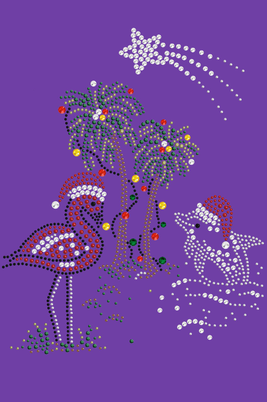 Tropical Christmas - Womens T-shirt