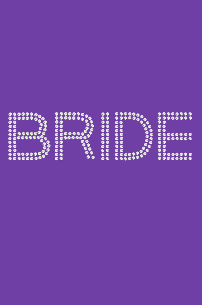 Bride (Large Block Letters)- Womens T-shirt