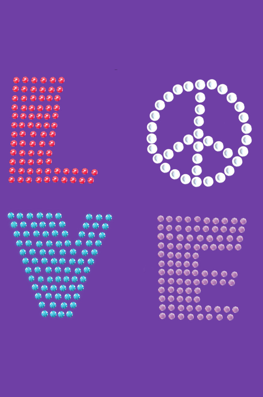 Love with Peace Sign - Bandanna