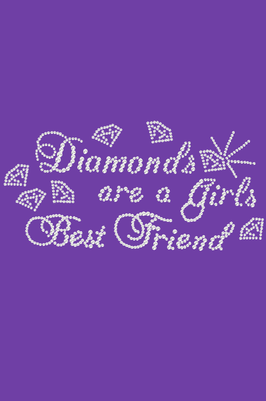 Diamonds are a Girls Best Friend 1 - Womens T-shirt