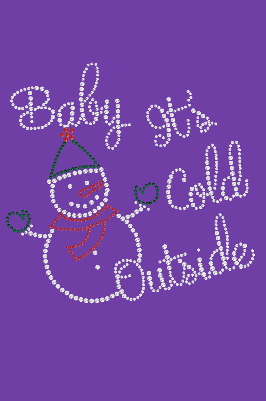 Baby Its Cold Outside Snowman - Bandana