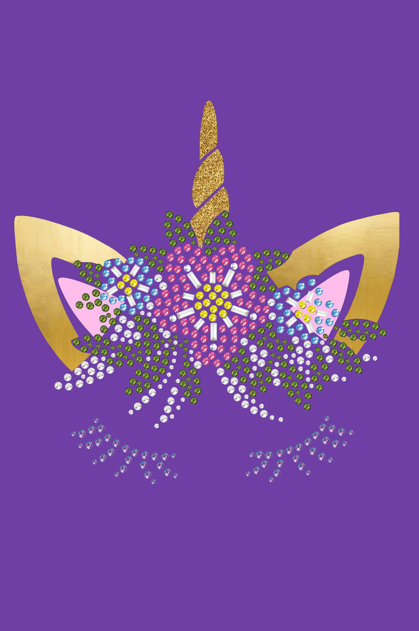 Unicorn with Flowers - Womens Tee