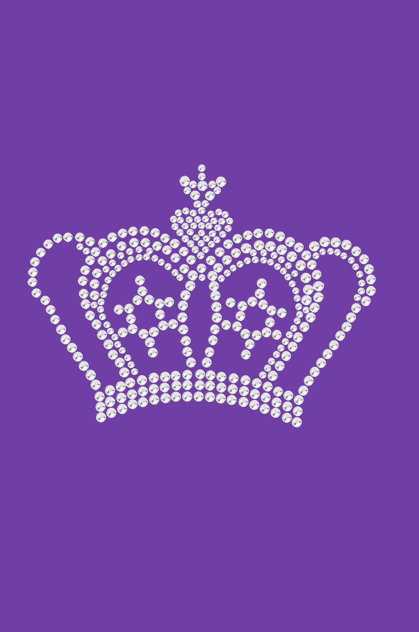 Crown 12 (Rhinestones) - Womens T-shirt