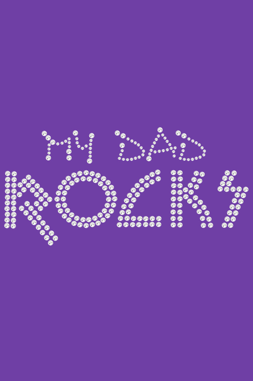 My Dad Rocks - Womens T-shirt