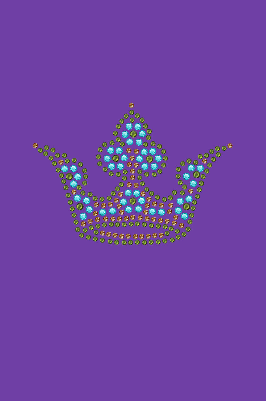 Crown 3 (Lime, Turquoise, & Brown) - Bndana