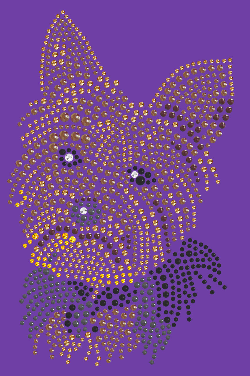 Yorkie Face 1 - bandana