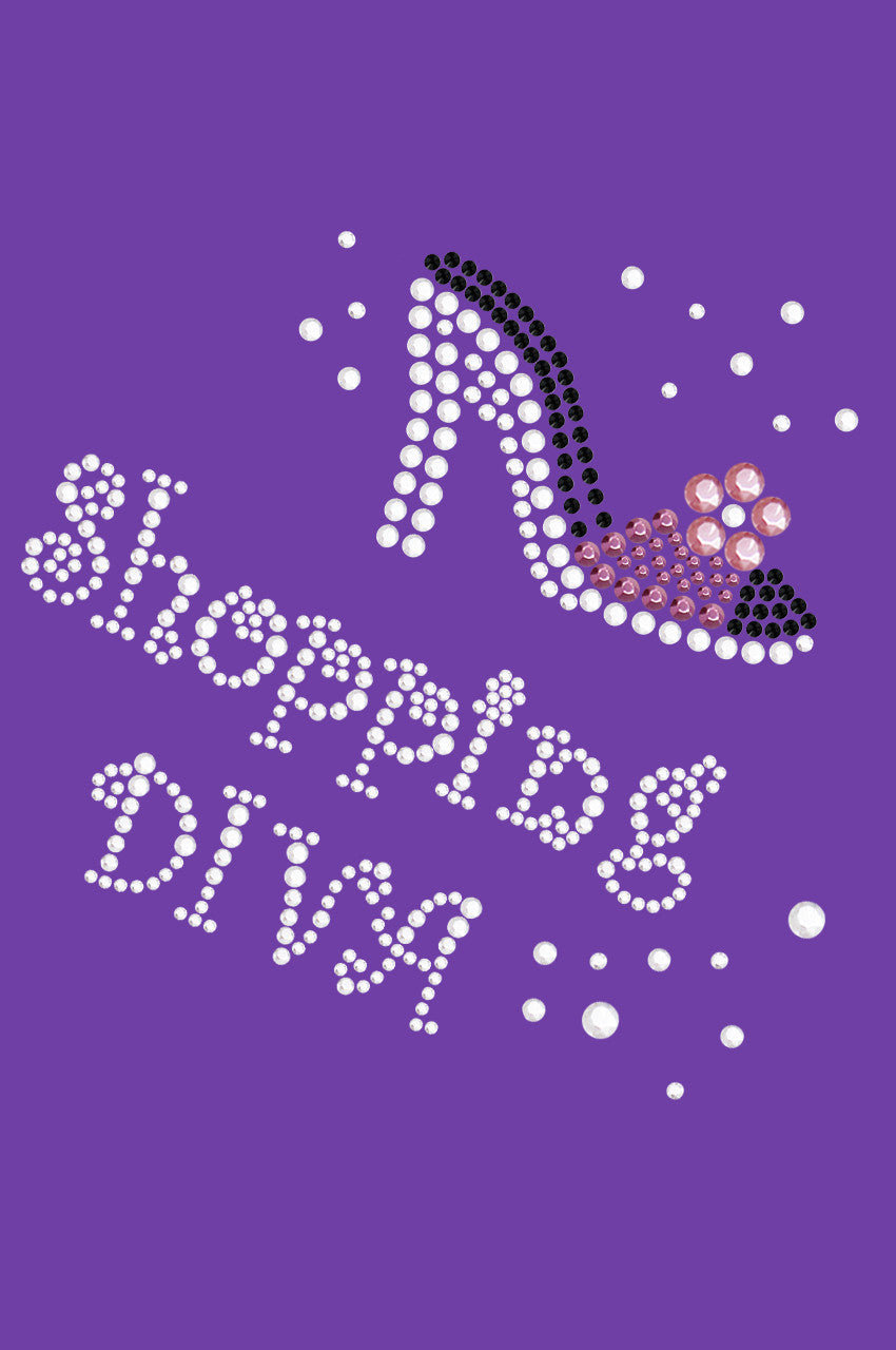 Shopping Diva & High Heel Shoe - Bandanna