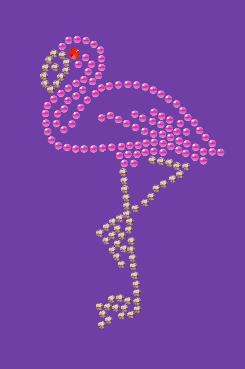 Pink Flamingo (Small) - Women's T-shirt