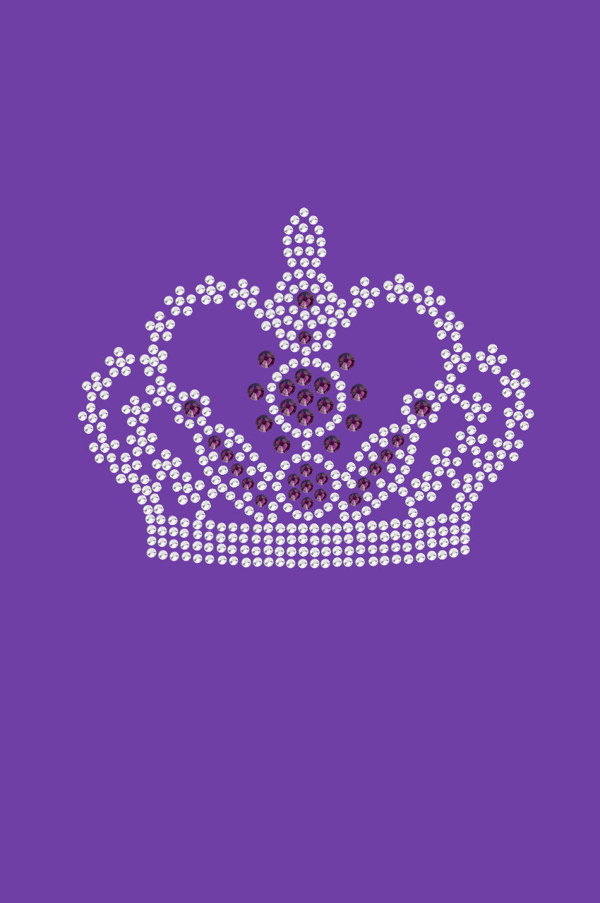 Crown 13 (Purple) - Womens T-shirt