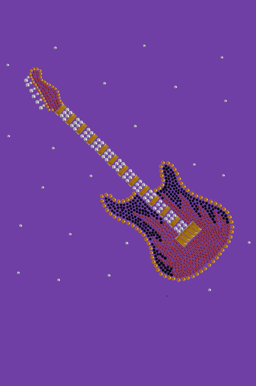 Guitar (Red & Gold) - Bandanna