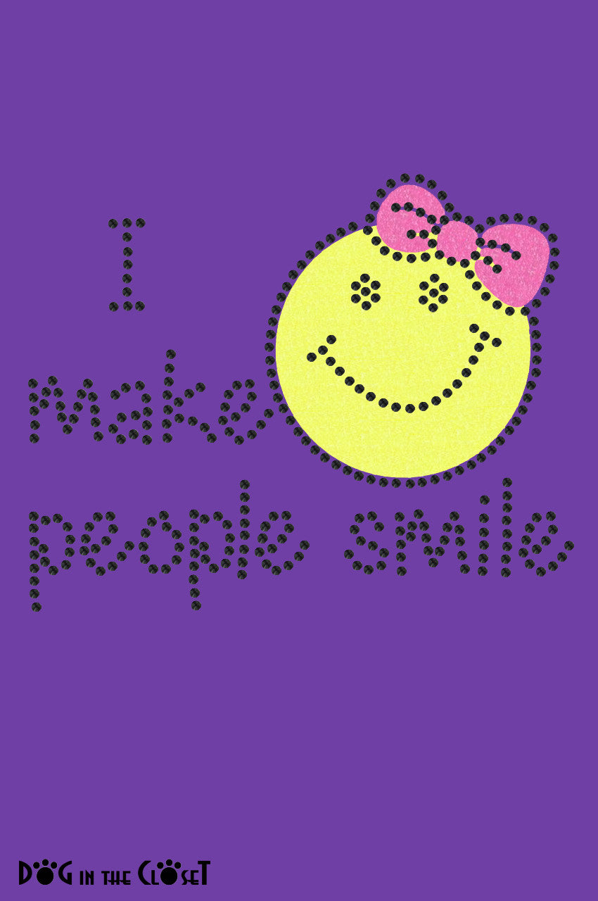 I Make People Smile (Girl) - Women's Shirt