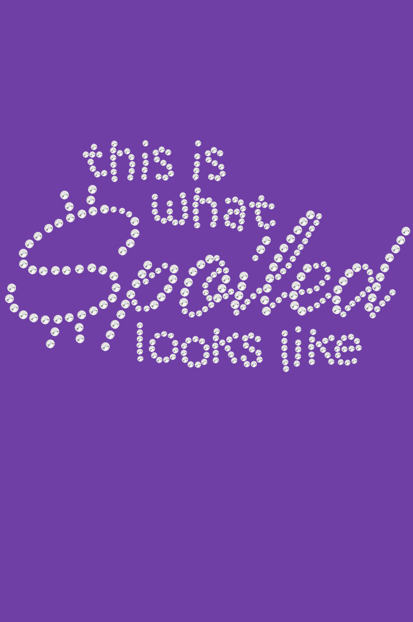 This is What Spoiled Looks Like - Womens T-shirt