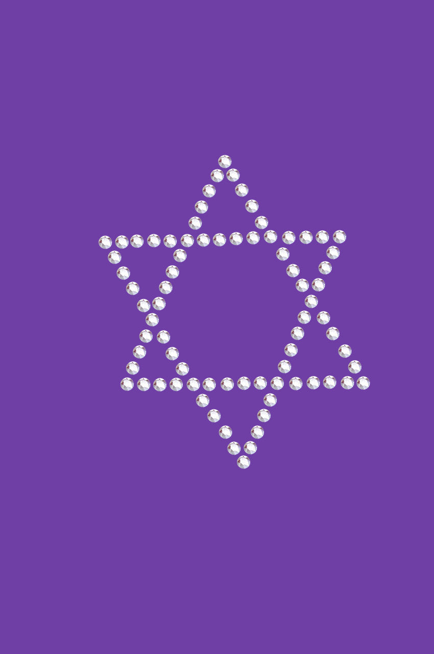 Star of David Small Rhinestud - Bandanna