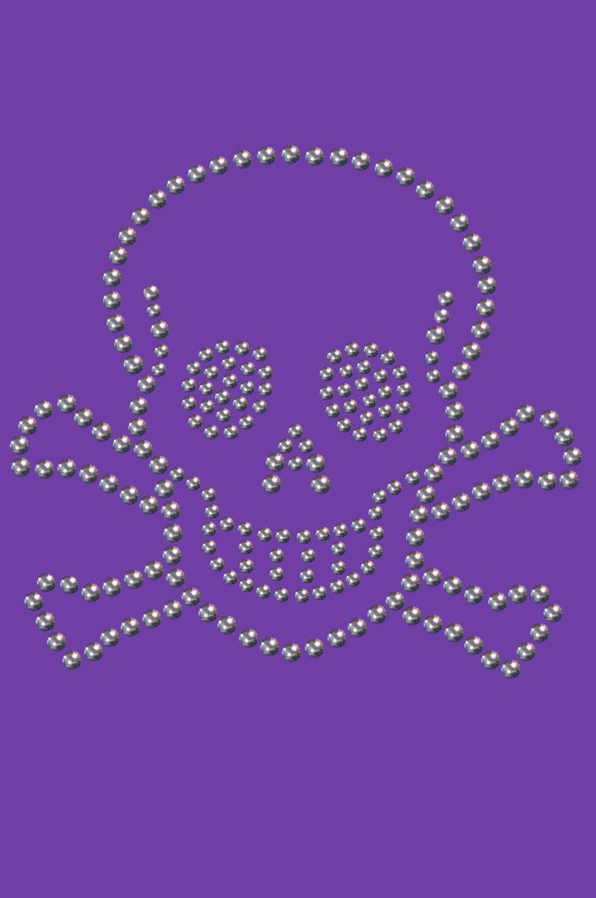 Hematite Skull - Bandanna