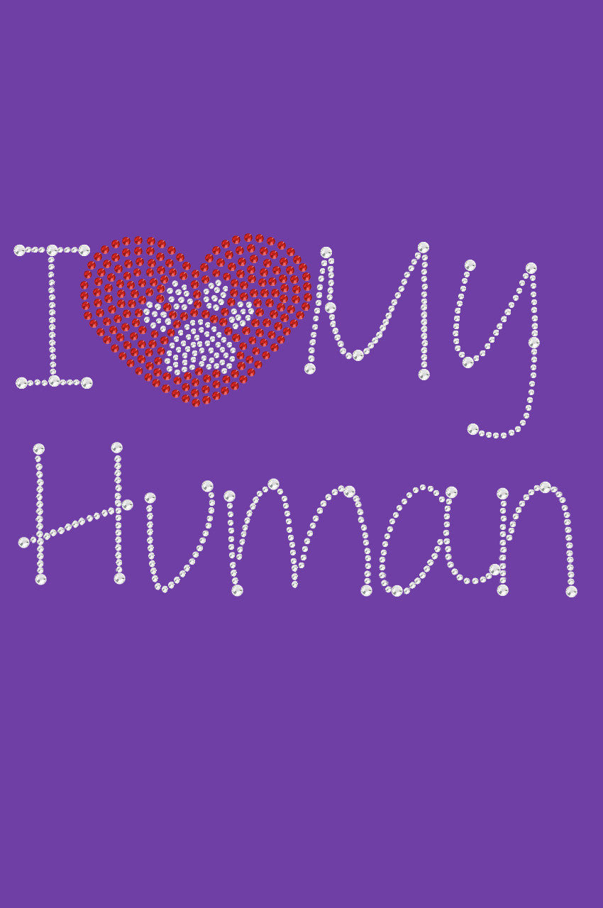 I Love My Human - bandana