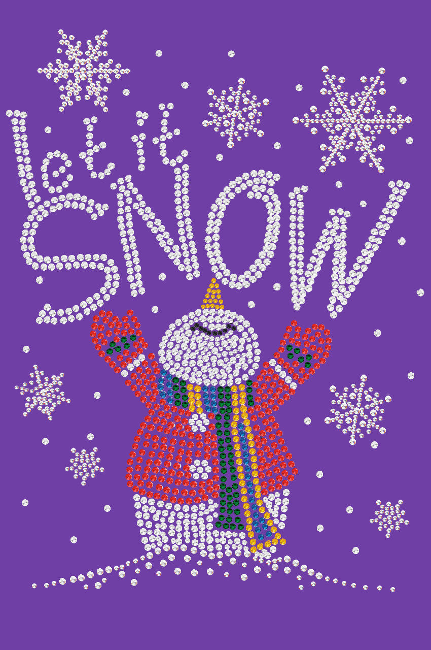 Let it Snow Snowman - Womens Tee