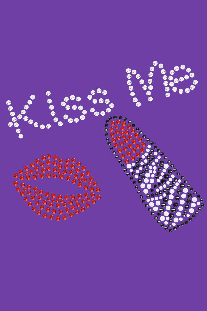 Kiss Me - Lips and Lipstick - Womens T-shirt