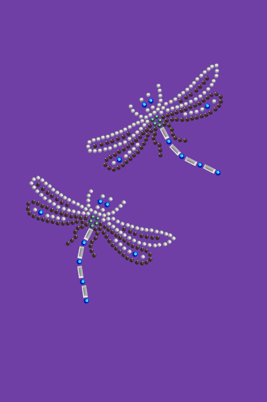 Two Small Dragonfly - Womens T-shirt