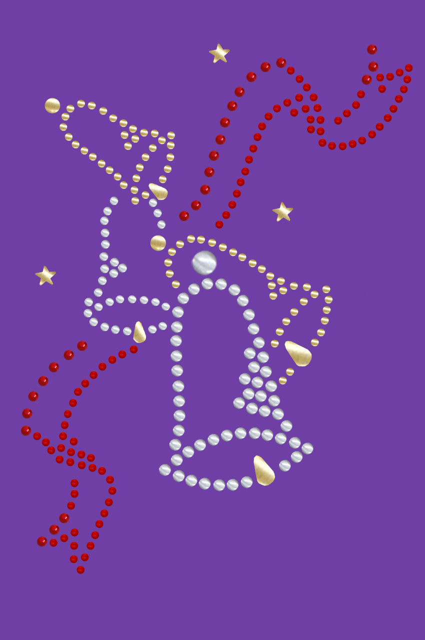 Nailhead Christmas Bells - Bandana