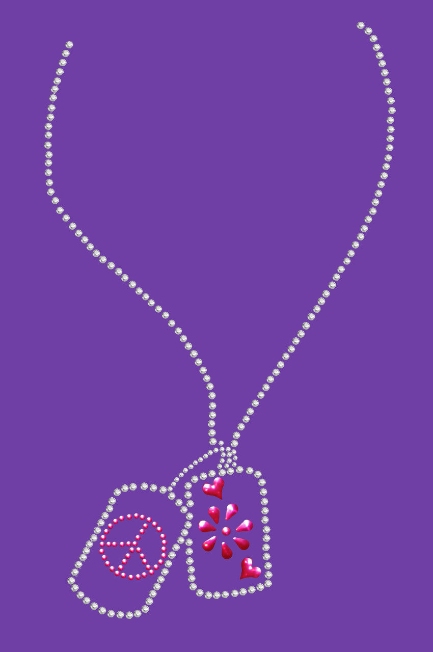 Dog Tags Necklace 2- Womens T-shirt