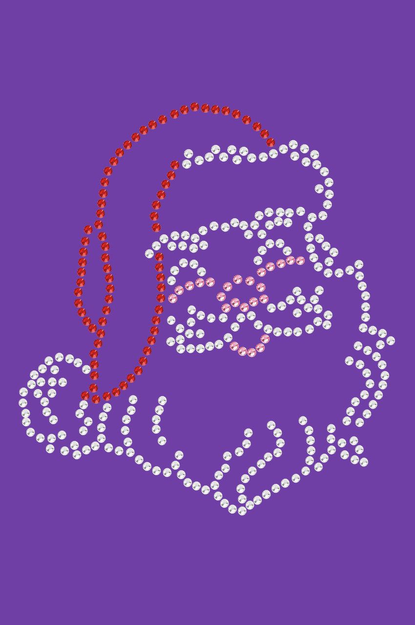 Santa Face Small - Womens T-shirt