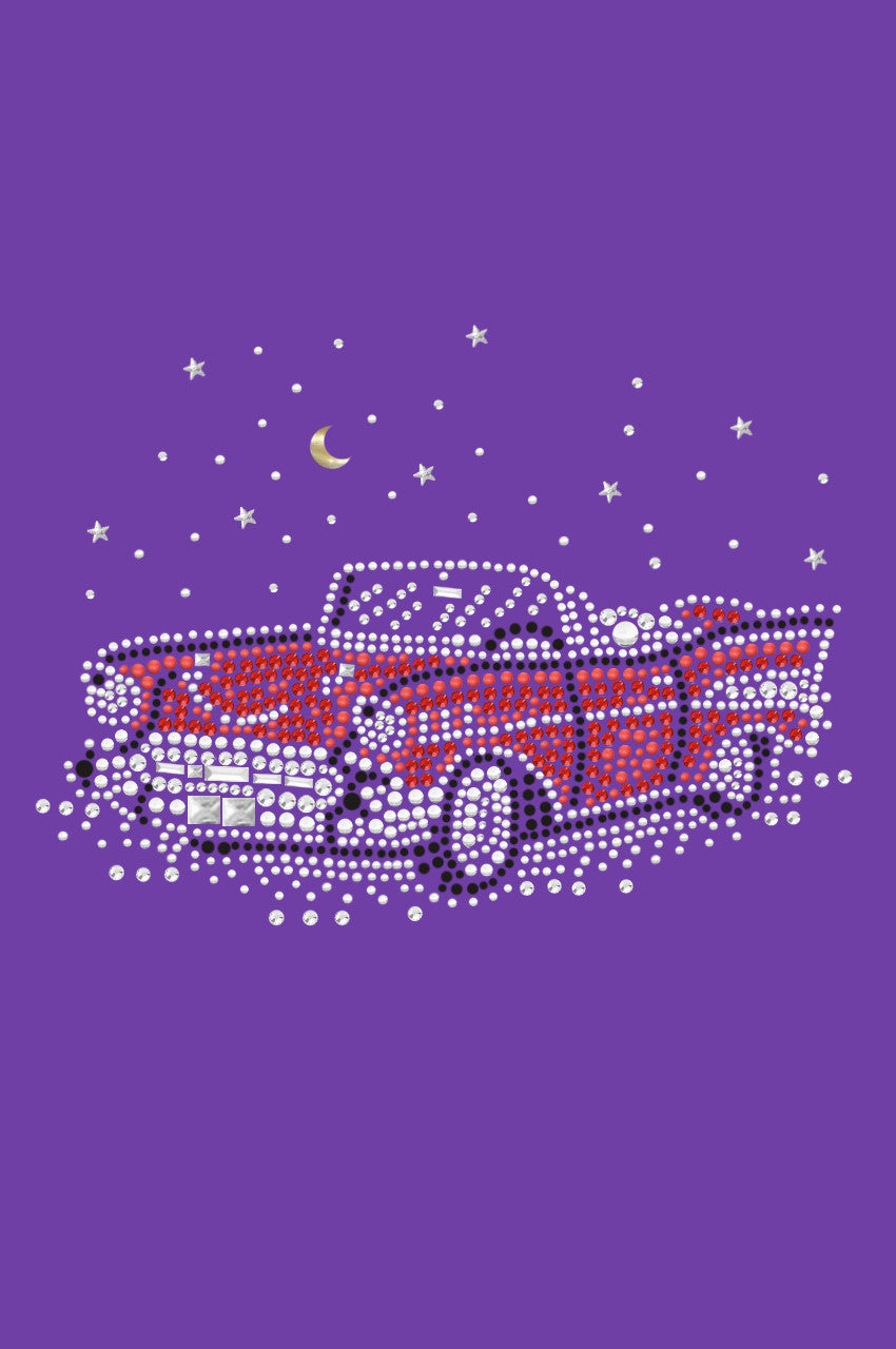 Red Convertible - Womens T-shirt