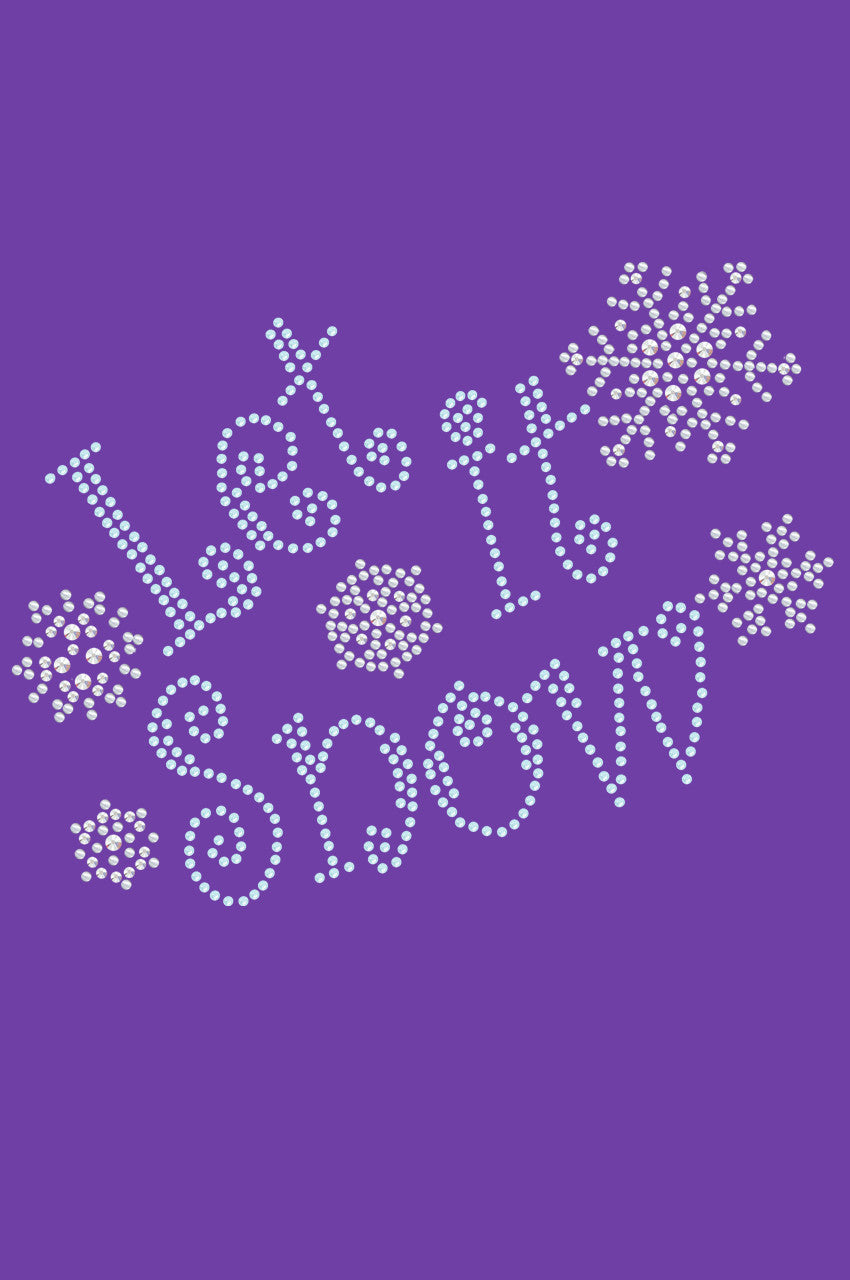 Let it Snow - Womens T-shirt