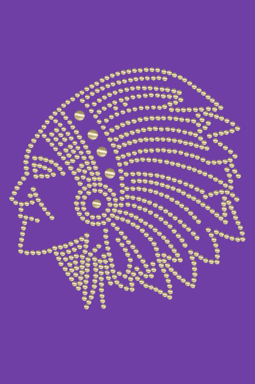 Indian (Gold Nailheads) - Women's T-shirt