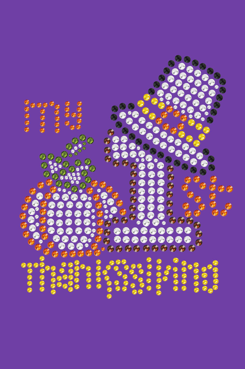 My First Thanksgiving - Bandanna