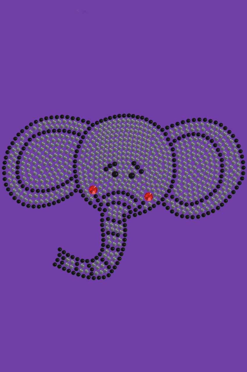 Elephant face - Womens T-shirt