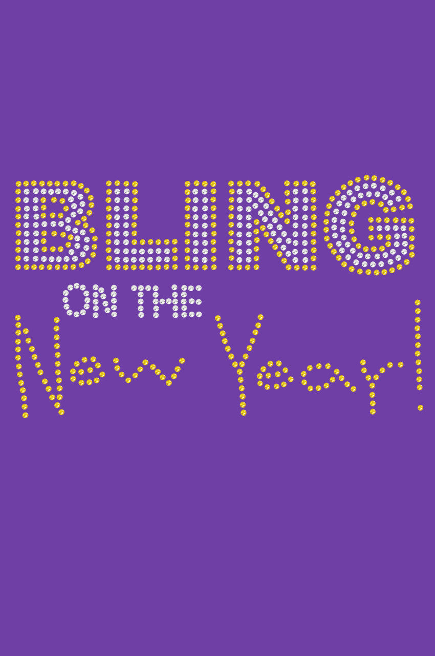 Bling on the New Year - Women's T-shirt