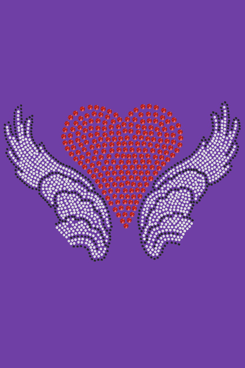 Heart with Wings 2 - Womens T-shirt