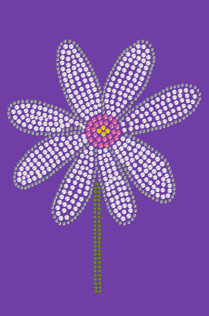 Daisy with Pink Center - Bandanna