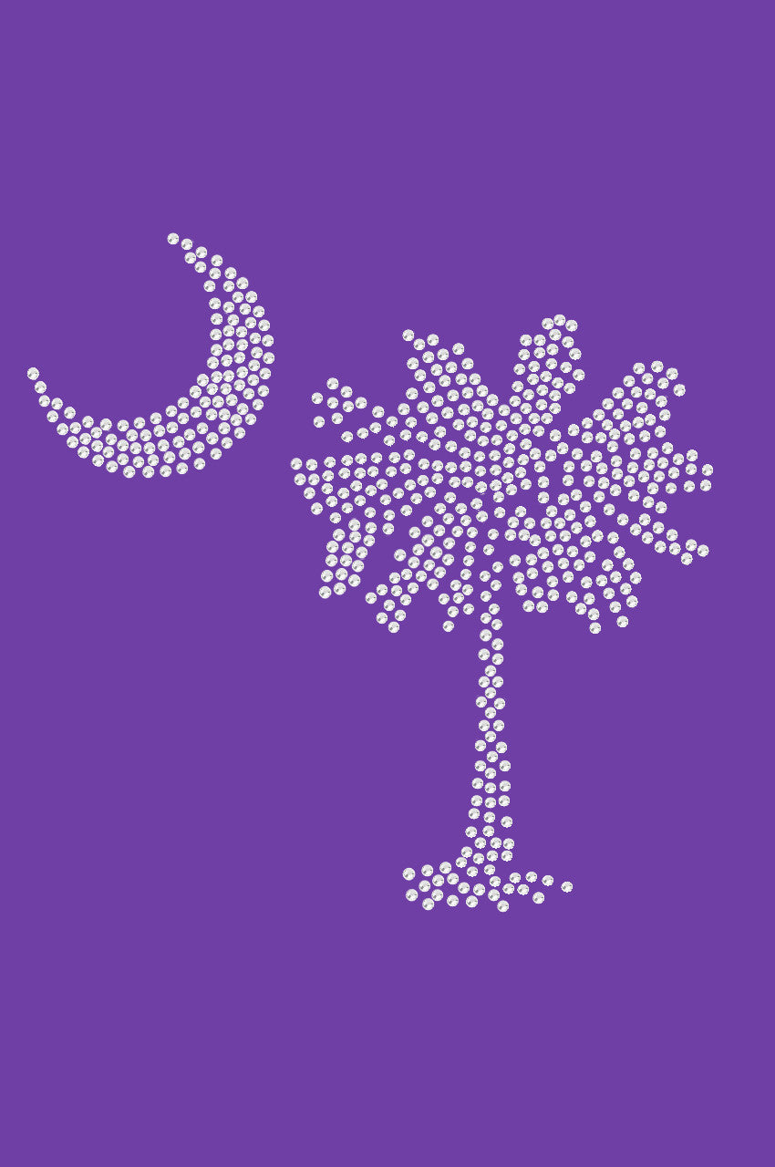 Palmetto Tree & Moon - Bandanna