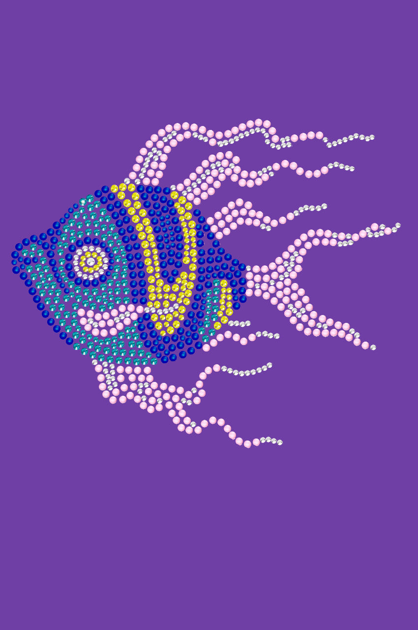 Fish (Pink & Blue) - Womens T-shirt