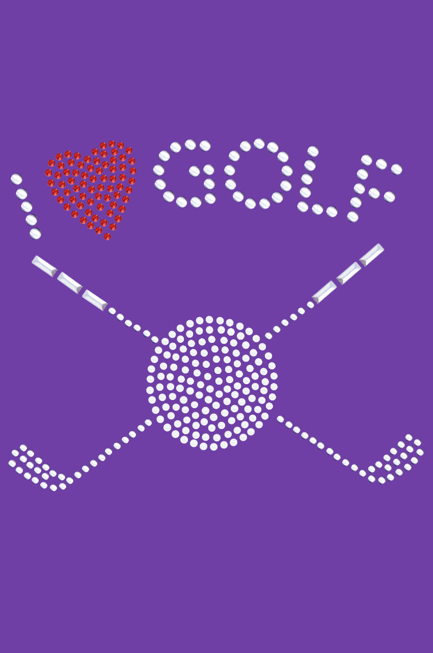 I Love Golf (Small) - Women's Tee