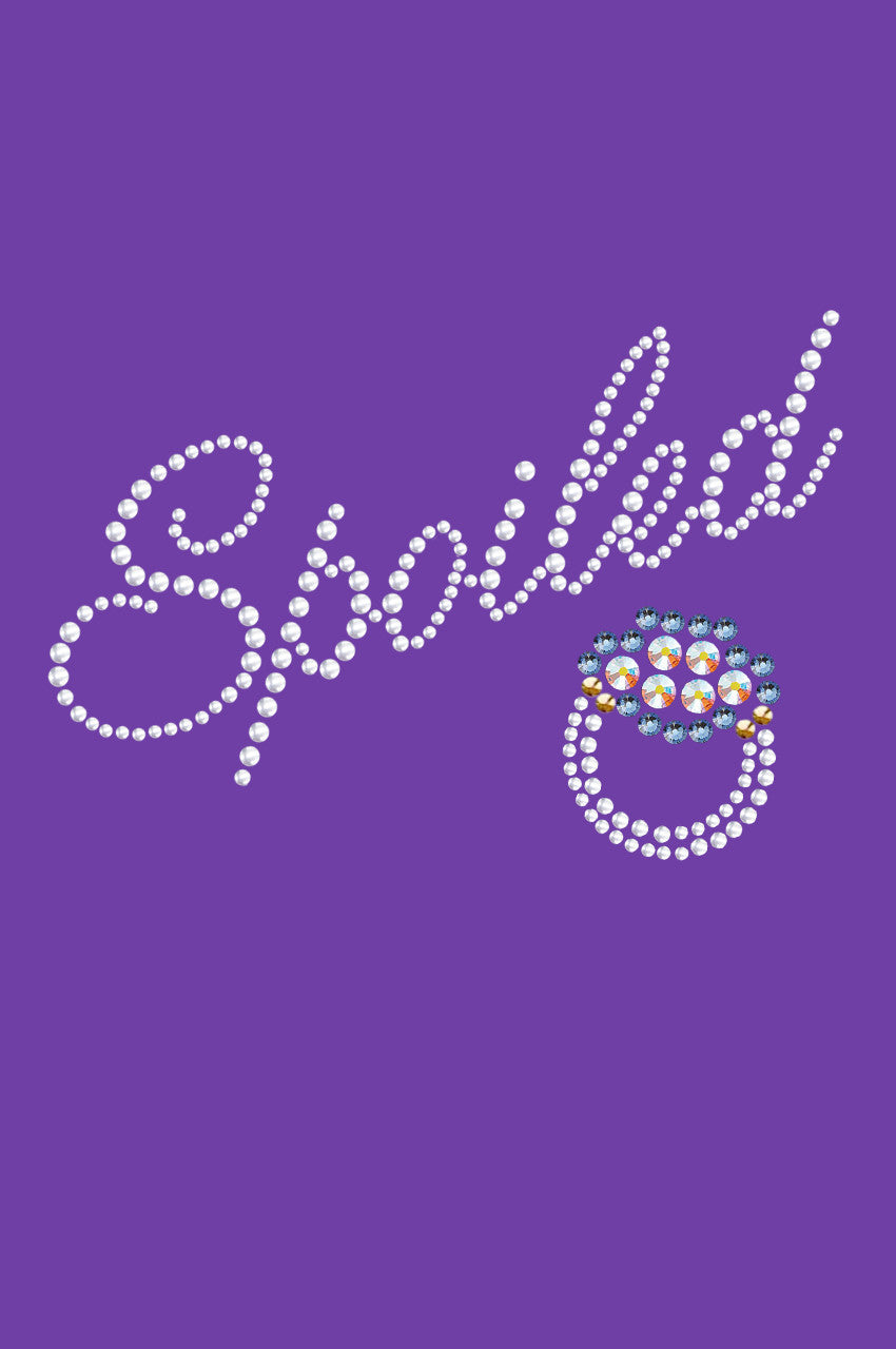 Spoiled - Austrian crystal Sapphire Ring - Women's T-shirt