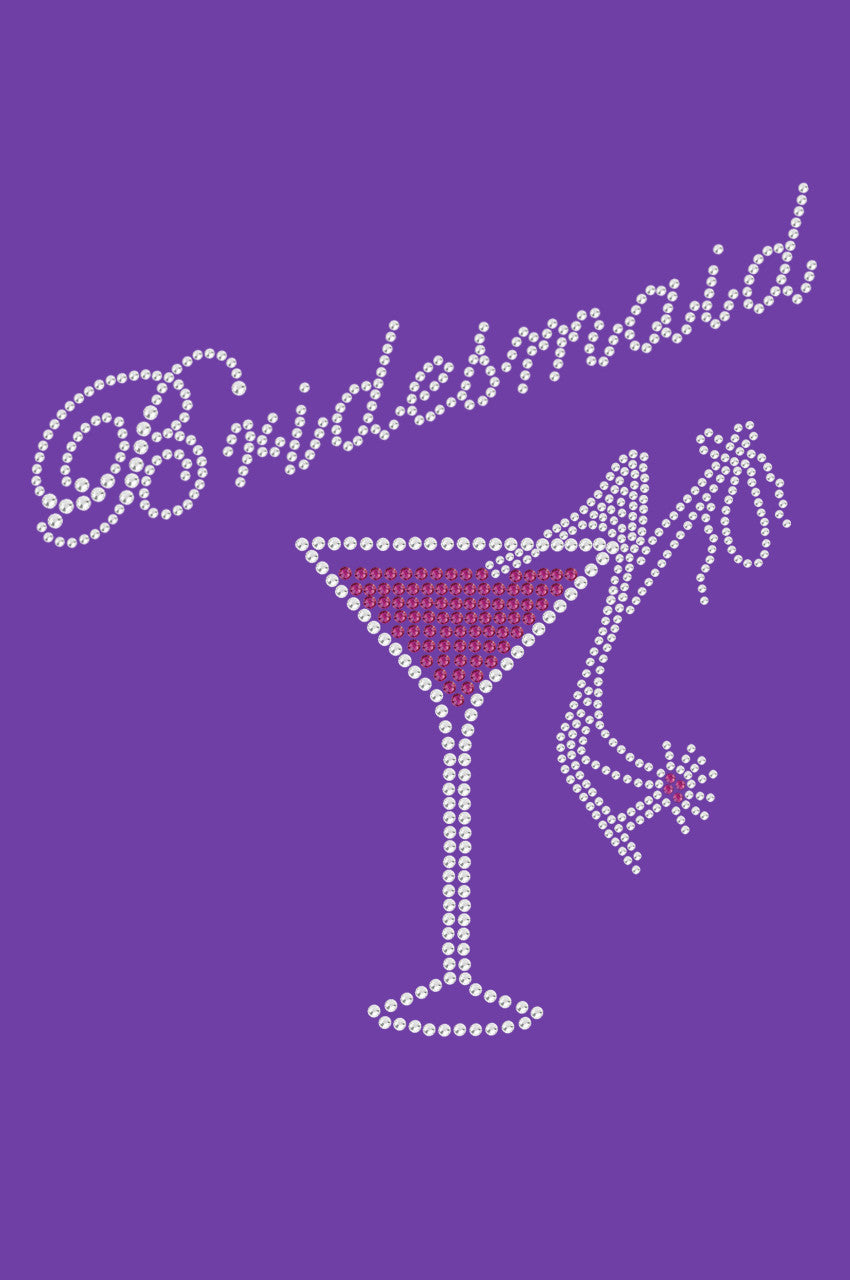 Bridesmaid with Drink & High Heel Shoe - Women's T-shirt