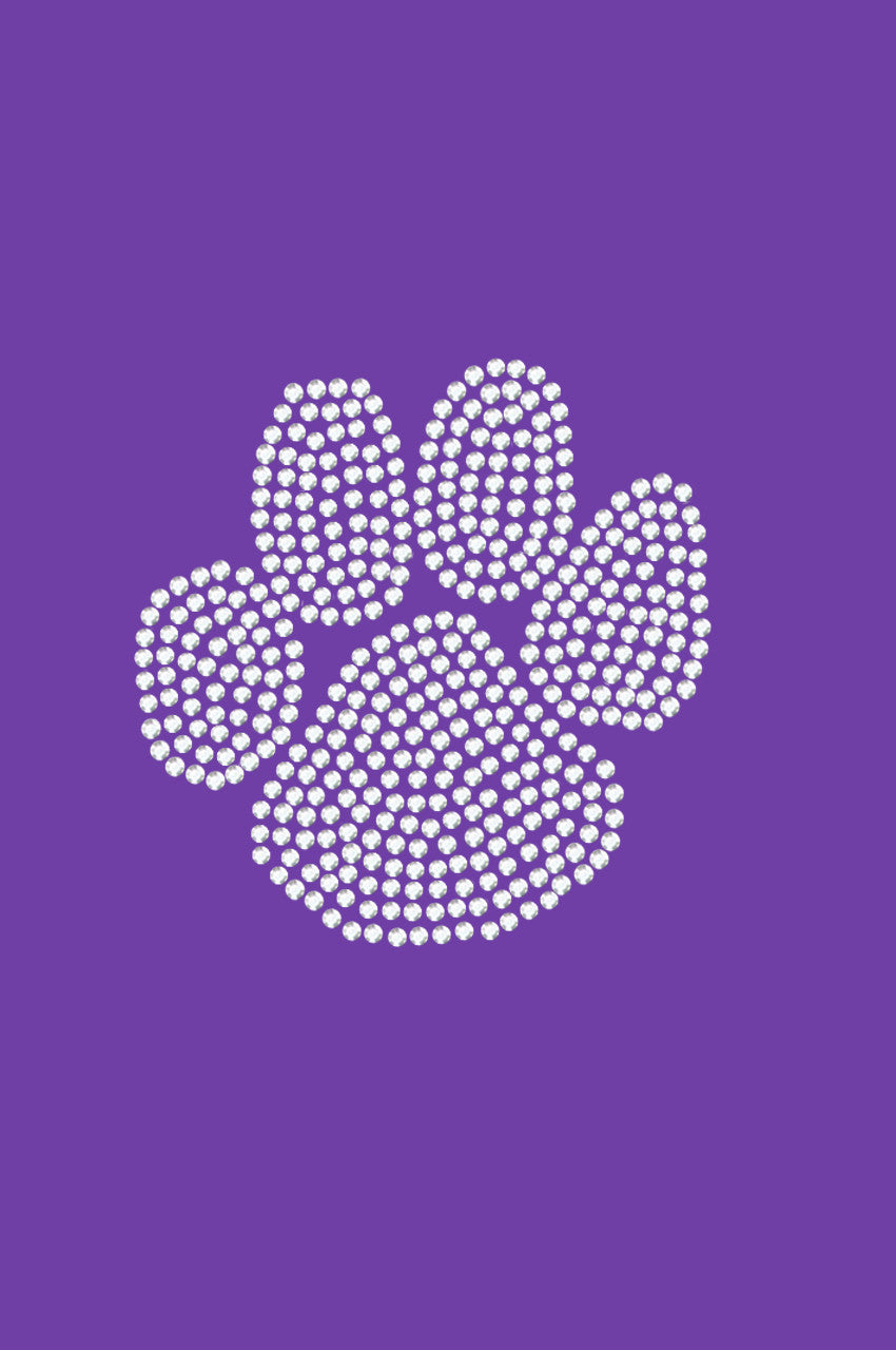Paw (Rhinestone) - Women's T-shirt