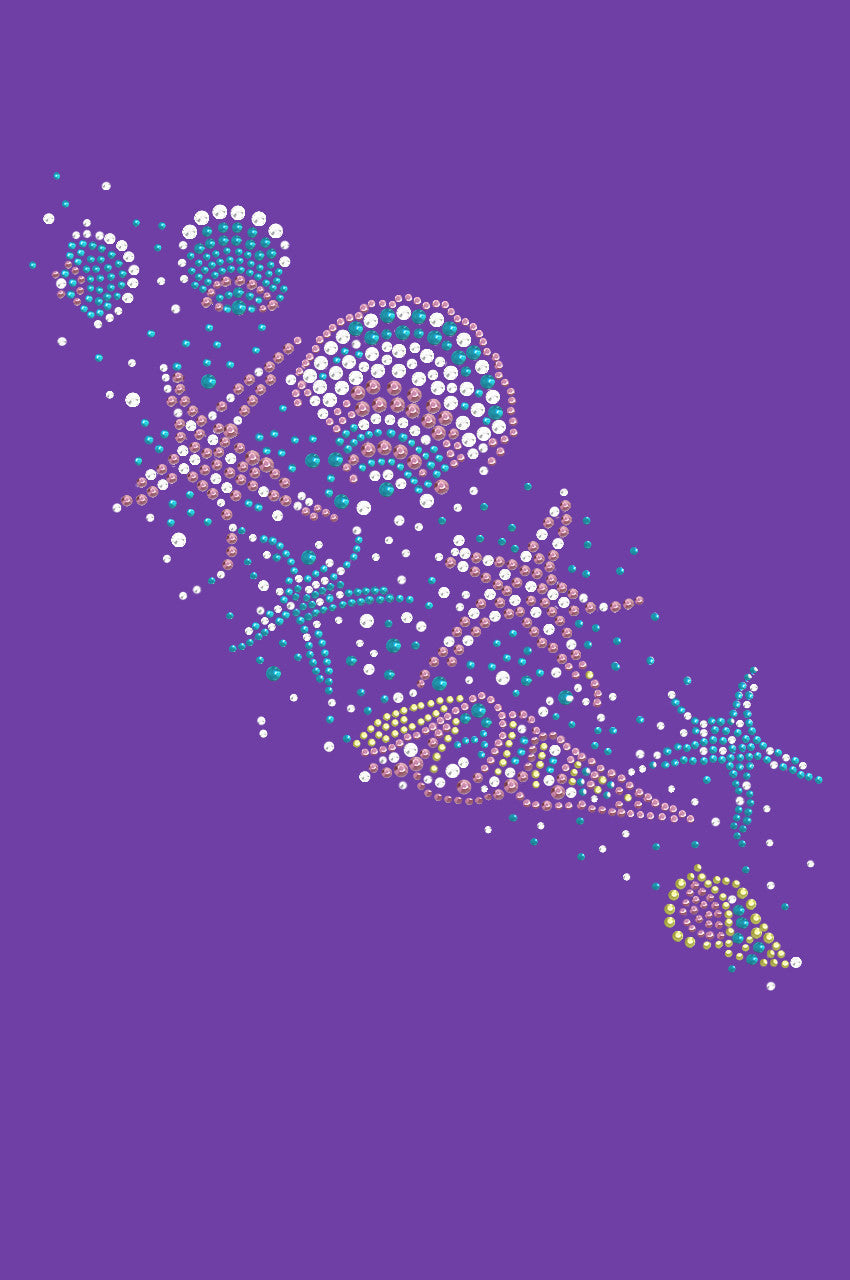 Sea Shells (Pastel) - Women's T-shirt