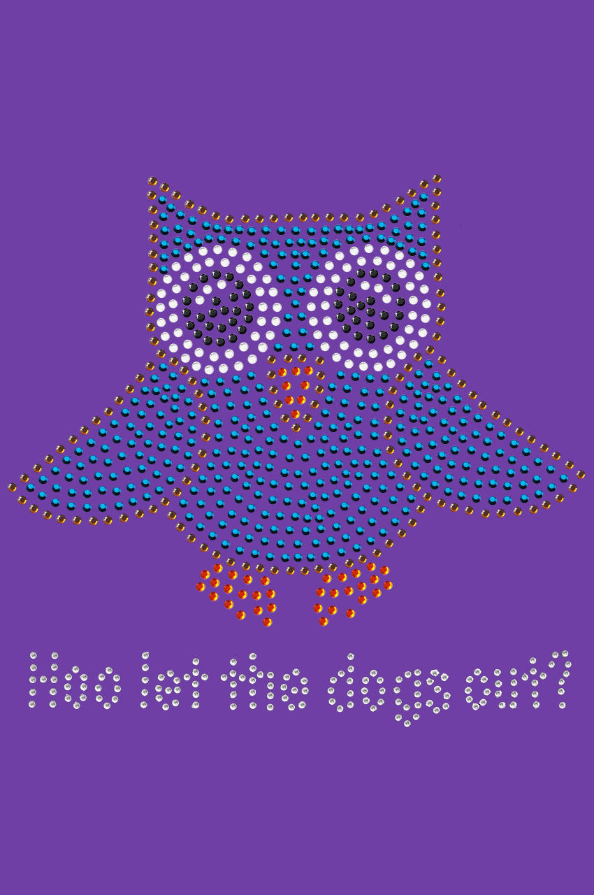 Blue Owl with Hoo Let the Dogs Out? - Custom Tutu