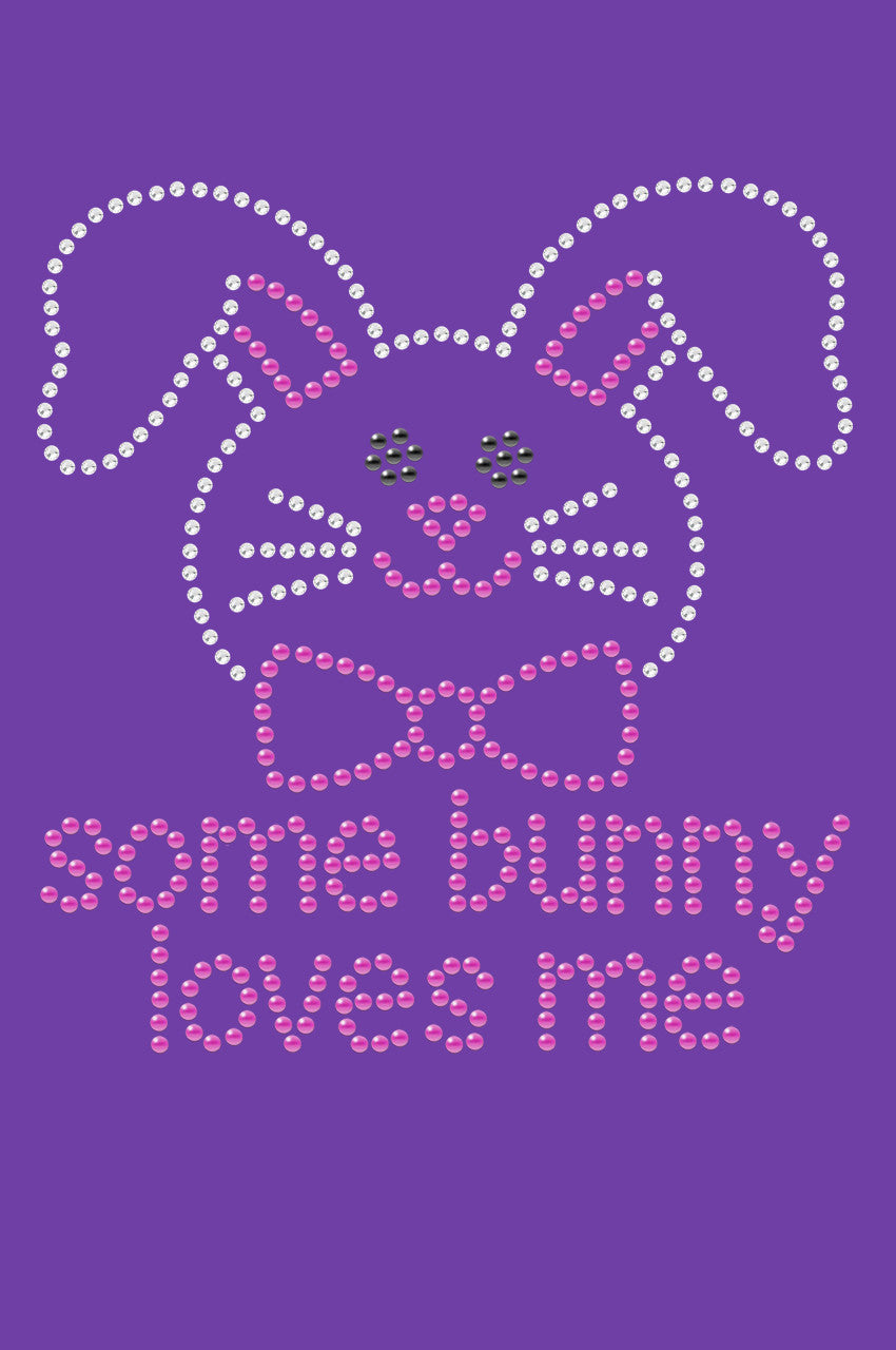 Some Bunny Loves Me (Pink) - Bandanna